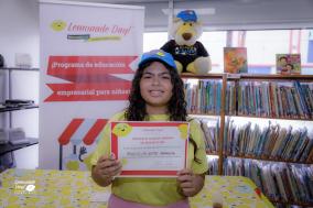 Rocio Celeste, ganadora Concurso Mejor Limonada